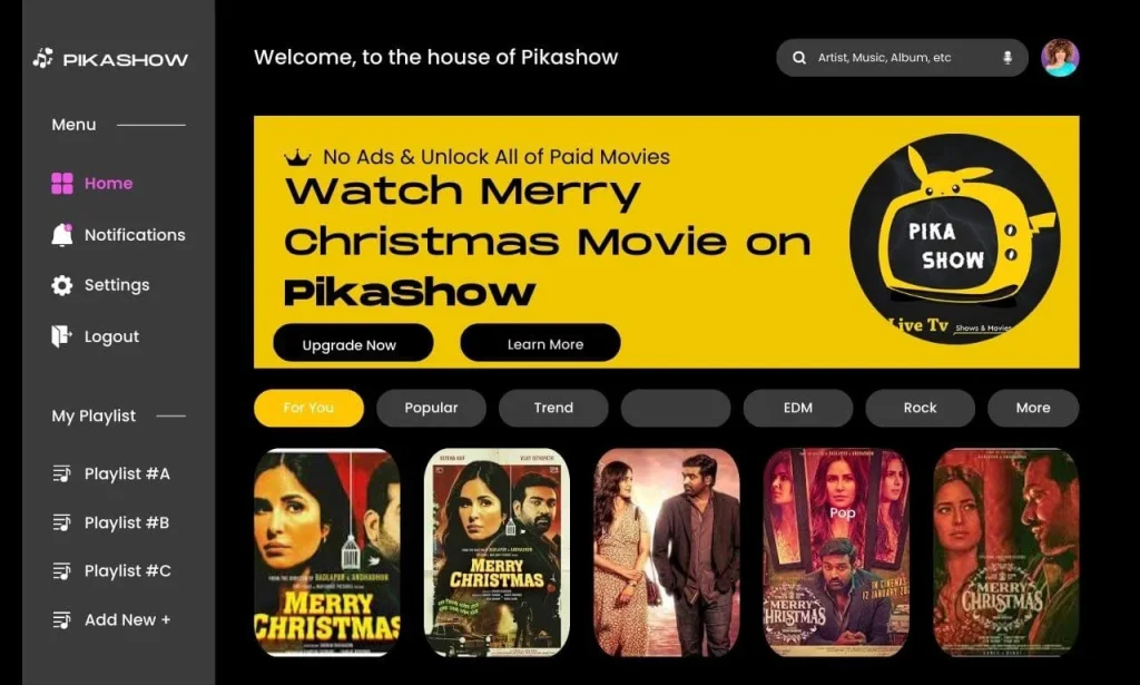 Watch Merry Christmas Movie on PikaShow